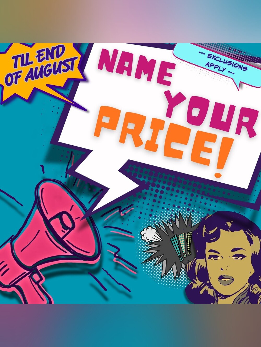 NAME YOUR PRICE TIL END OF THIS MONTH OF AUGUST